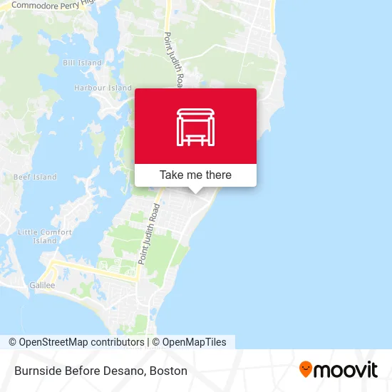 Burnside Before Desano map