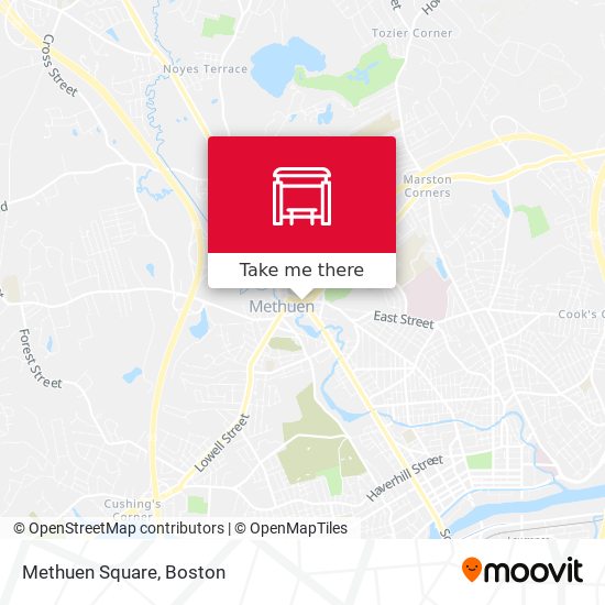 Methuen Square map