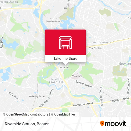 Mapa de Riverside Station