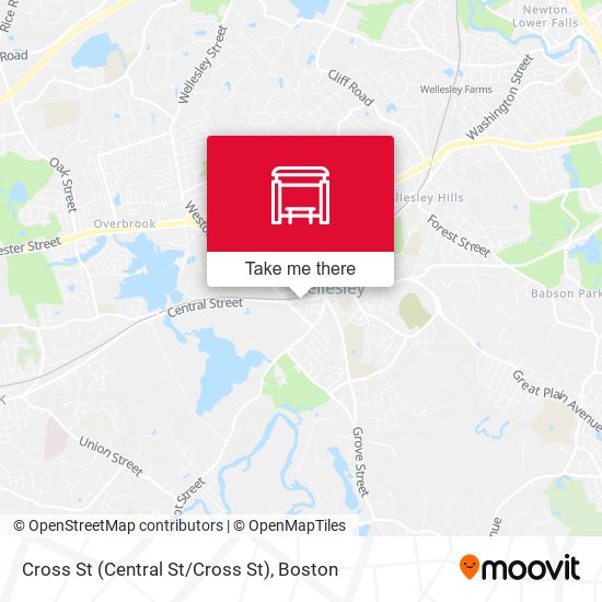 Mapa de Cross St (Central St/Cross St)