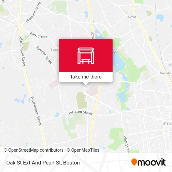 Oak St Ext And Pearl St map