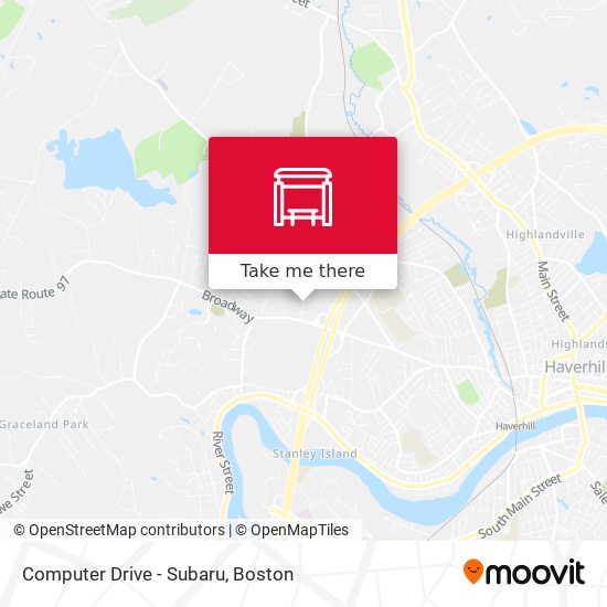 Mapa de Computer Drive - Subaru