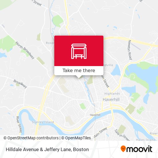 Hilldale Avenue & Jeffery Lane map