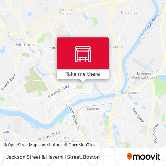 Mapa de Jackson Street & Haverhill Street