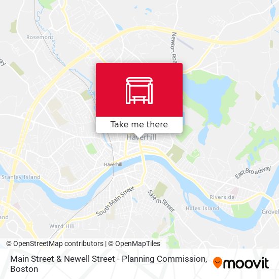 Mapa de Main Street & Newell Street - Planning Commission