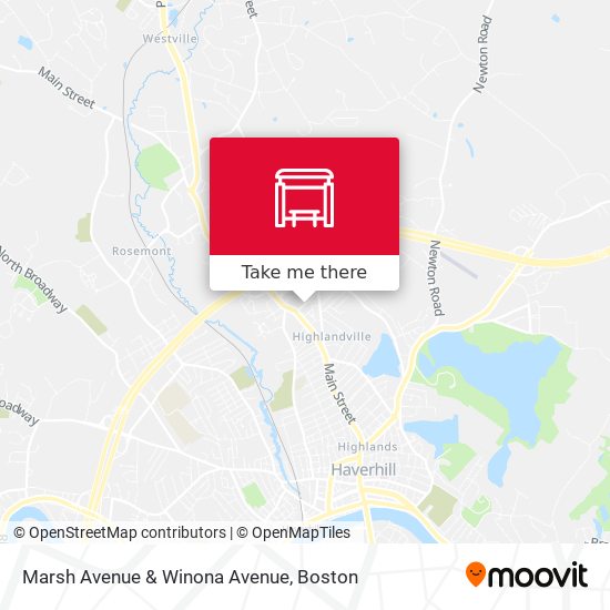 Marsh Avenue & Winona Avenue map