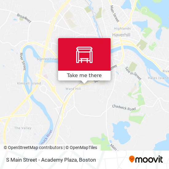 Mapa de S Main Street - Academy Plaza
