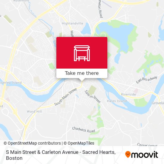 Mapa de S Main Street & Carleton Avenue - Sacred Hearts