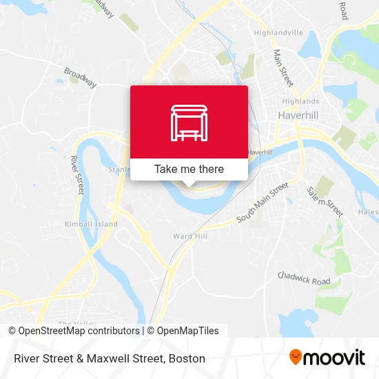 River Street & Maxwell Street map