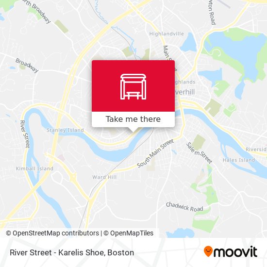 River Street - Karelis Shoe map