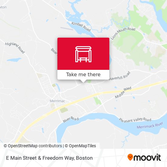 Mapa de E Main Street & Freedom Way