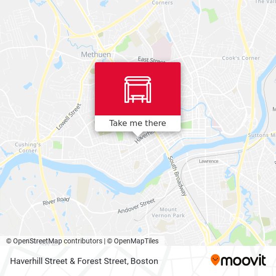 Mapa de Haverhill Street & Forest Street