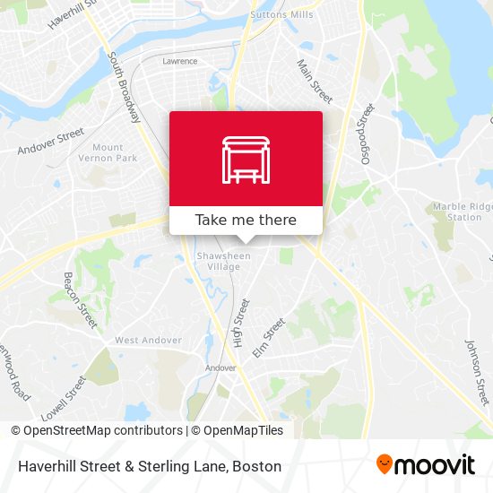 Haverhill Street & Sterling Lane map
