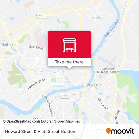 Mapa de Howard Street & Platt Street