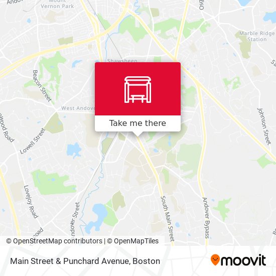 Mapa de Main Street & Punchard Avenue