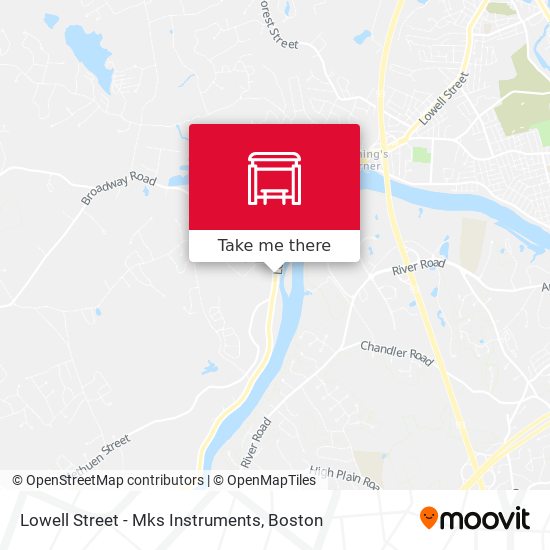 Lowell Street - Mks Instruments map