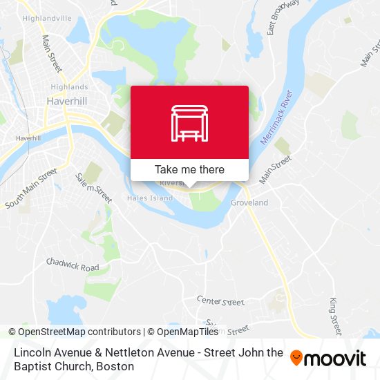 Lincoln Avenue & Nettleton Avenue - Street John the Baptist Church map