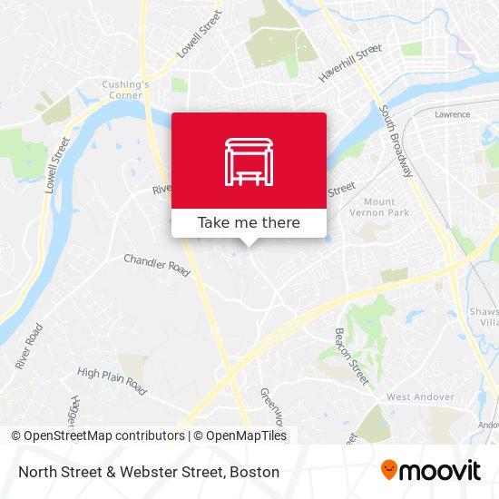Mapa de North Street & Webster Street