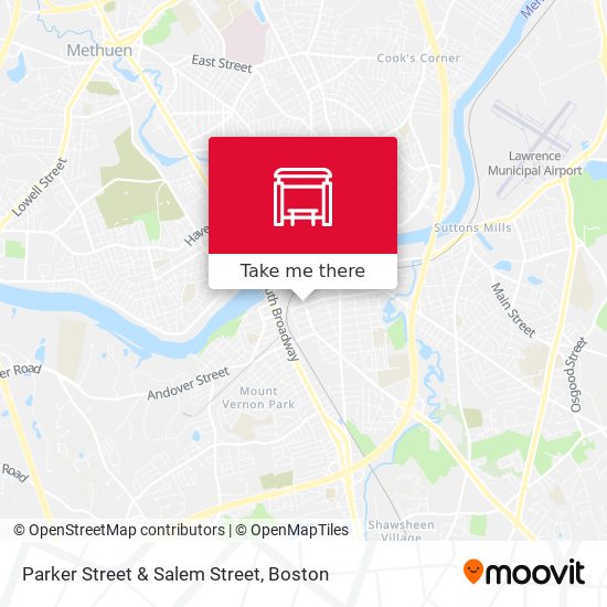 Mapa de Parker Street & Salem Street