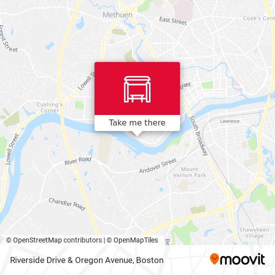 Mapa de Riverside Drive & Oregon Avenue