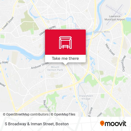 Mapa de S Broadway & Inman Street