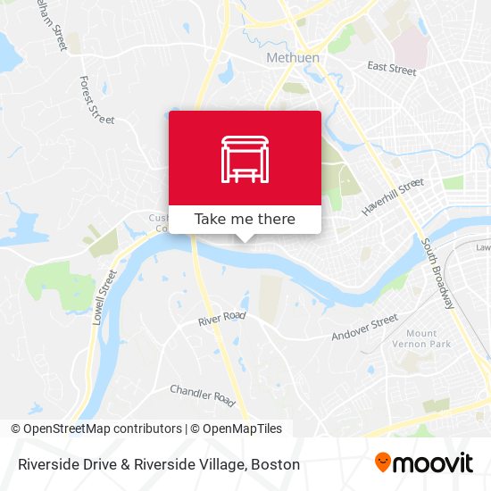 Riverside Drive & Riverside Village map