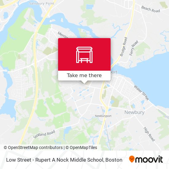 Low Street - Rupert A Nock Middle School map