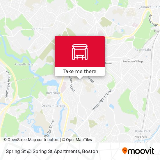 Spring St @ Spring St Apartments map