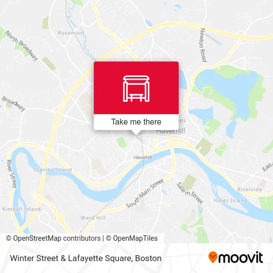 Winter Street & Lafayette Square map