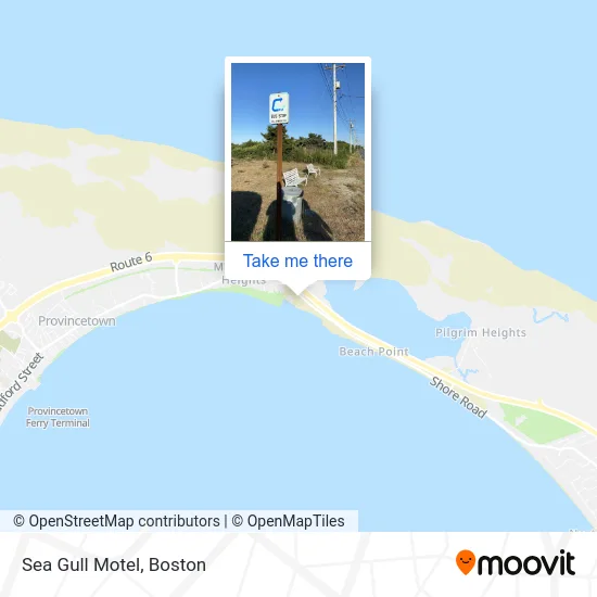 Sea Gull Motel map