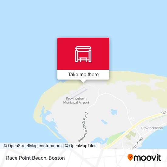 Race Point Beach map