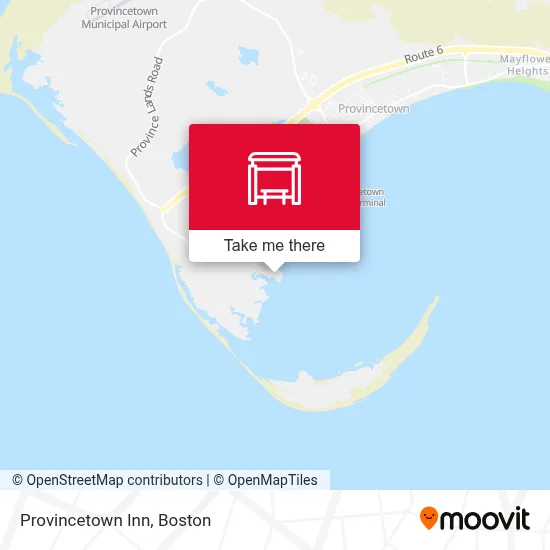 Provincetown Inn map