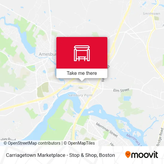 Carriagetown Marketplace - Stop & Shop map