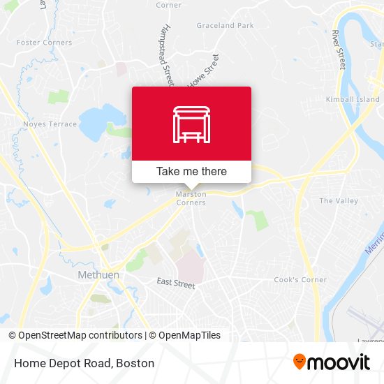 Mapa de Home Depot Road