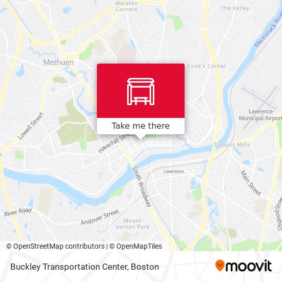 Buckley Transportation Center map