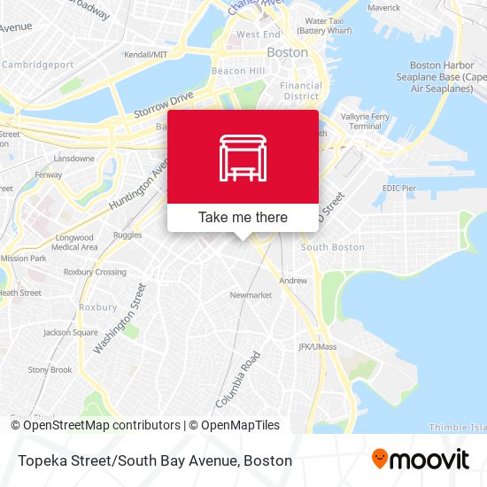 Mapa de Topeka Street/South Bay Avenue