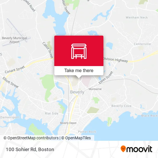 100 Sohier Rd map