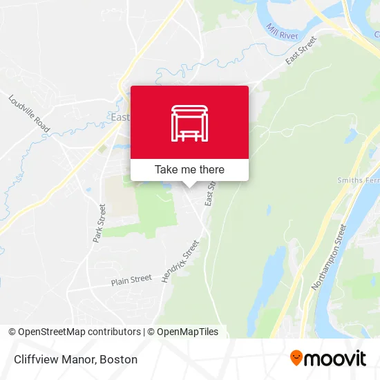Cliffview Manor map