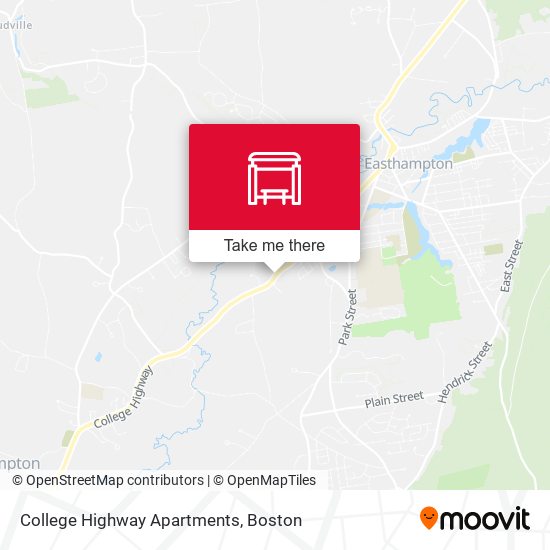 Mapa de College Highway Apartments