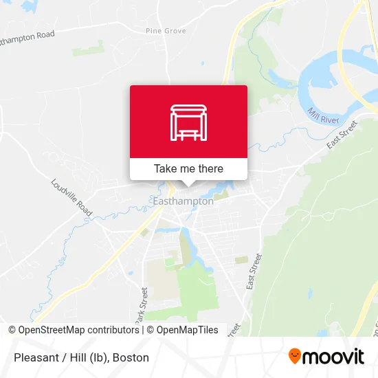 Pleasant / Hill (Ib) map