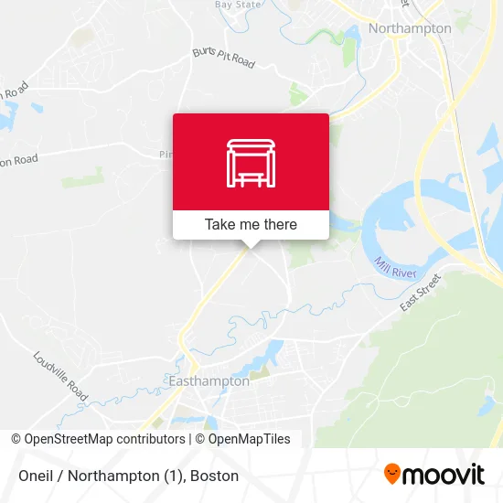 Oneil / Northampton (1) map