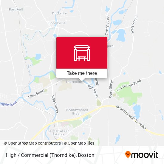 Mapa de High / Commercial (Thorndike)