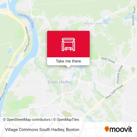 Village Commons South Hadley map