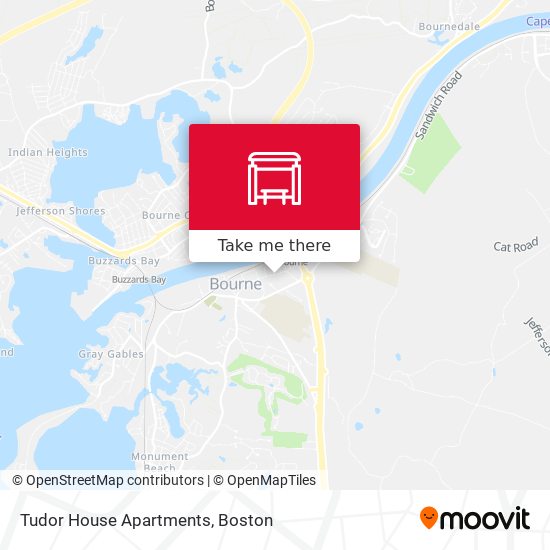 Tudor House Apartments map