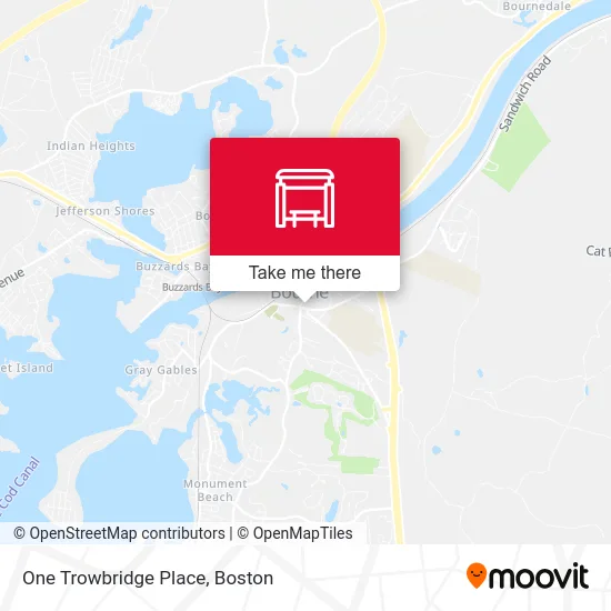 One Trowbridge Place map