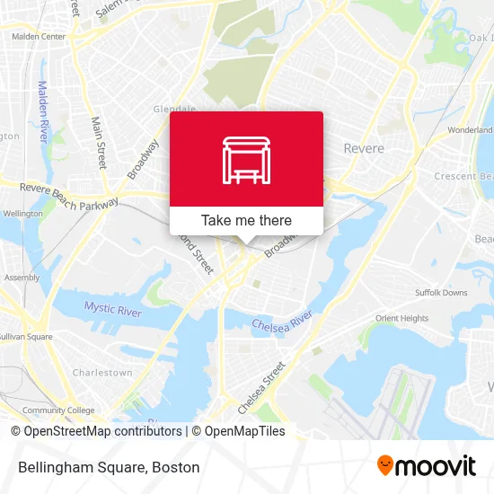 Bellingham Square map
