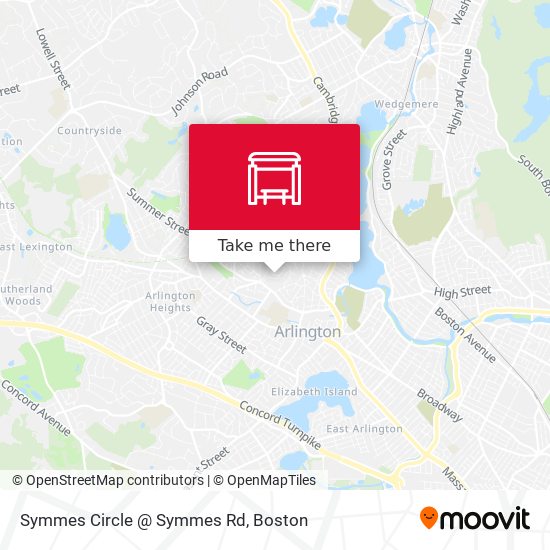 Symmes Circle @ Symmes Rd map