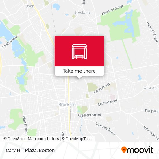 Cary Hill Plaza map