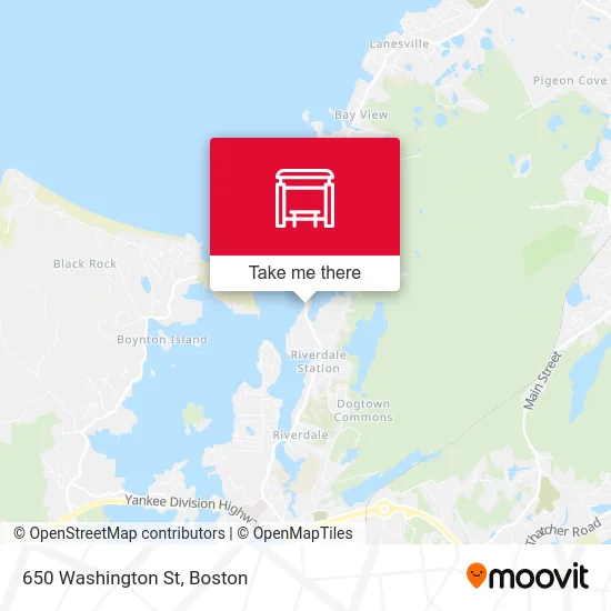 650 Washington St map