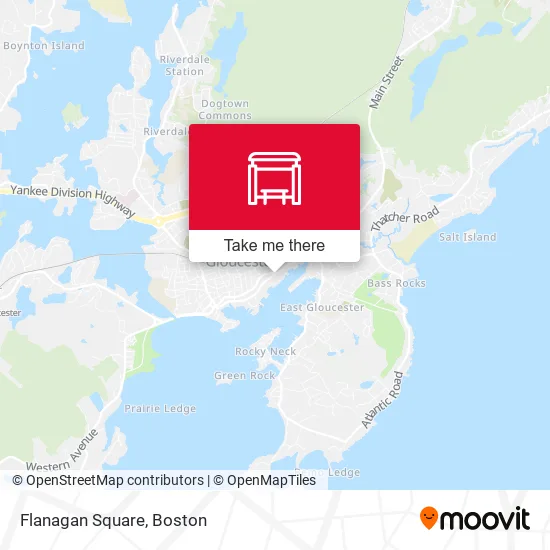 Flanagan Square map
